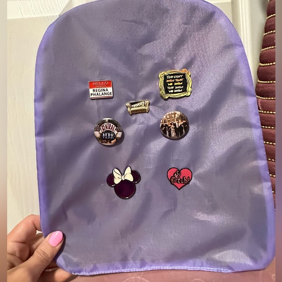 Friends Pin Collector Mini Backpack - BoxLunch Exclusive With Pins - Picture 10 of 13